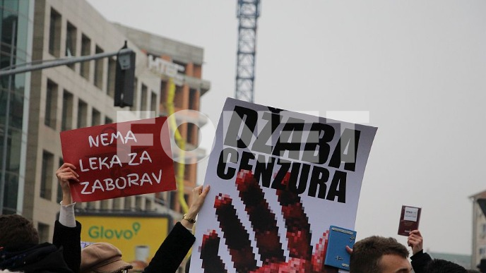 Protest novosadskih studenata